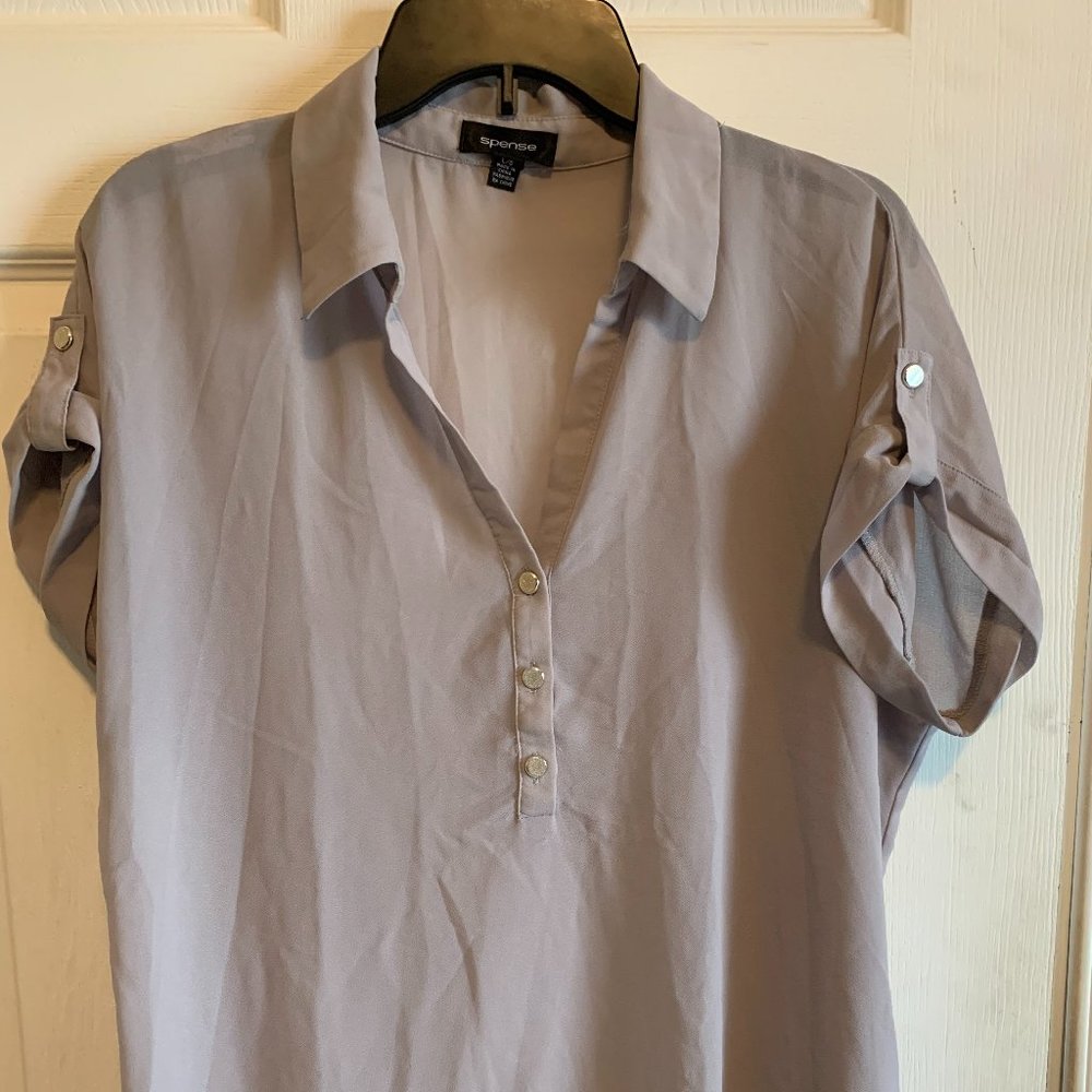 Ladies Grey Blouse